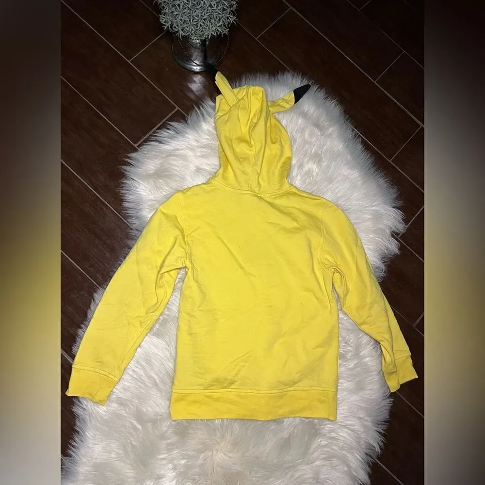Pokemon pikachu hoodie sweatshirt jacket sz medium